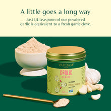 VAHDAM, Ajo en Polvo (2.47 oz) Ajo Granulado Crudo (Allium Sativum) Directo de la Fuente