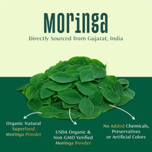 VAHDAM, Moringa en polvo orgánica (2.47 oz) Moringa oleífera sin OGM ni gluten, directamente de la fuente 