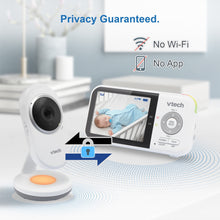 VTech 2.8 inch Digital Video Baby Monitor with Night Light, VM3254