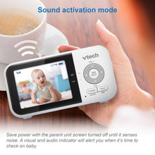VTech 2.8 inch Digital Video Baby Monitor with Night Light, VM3254