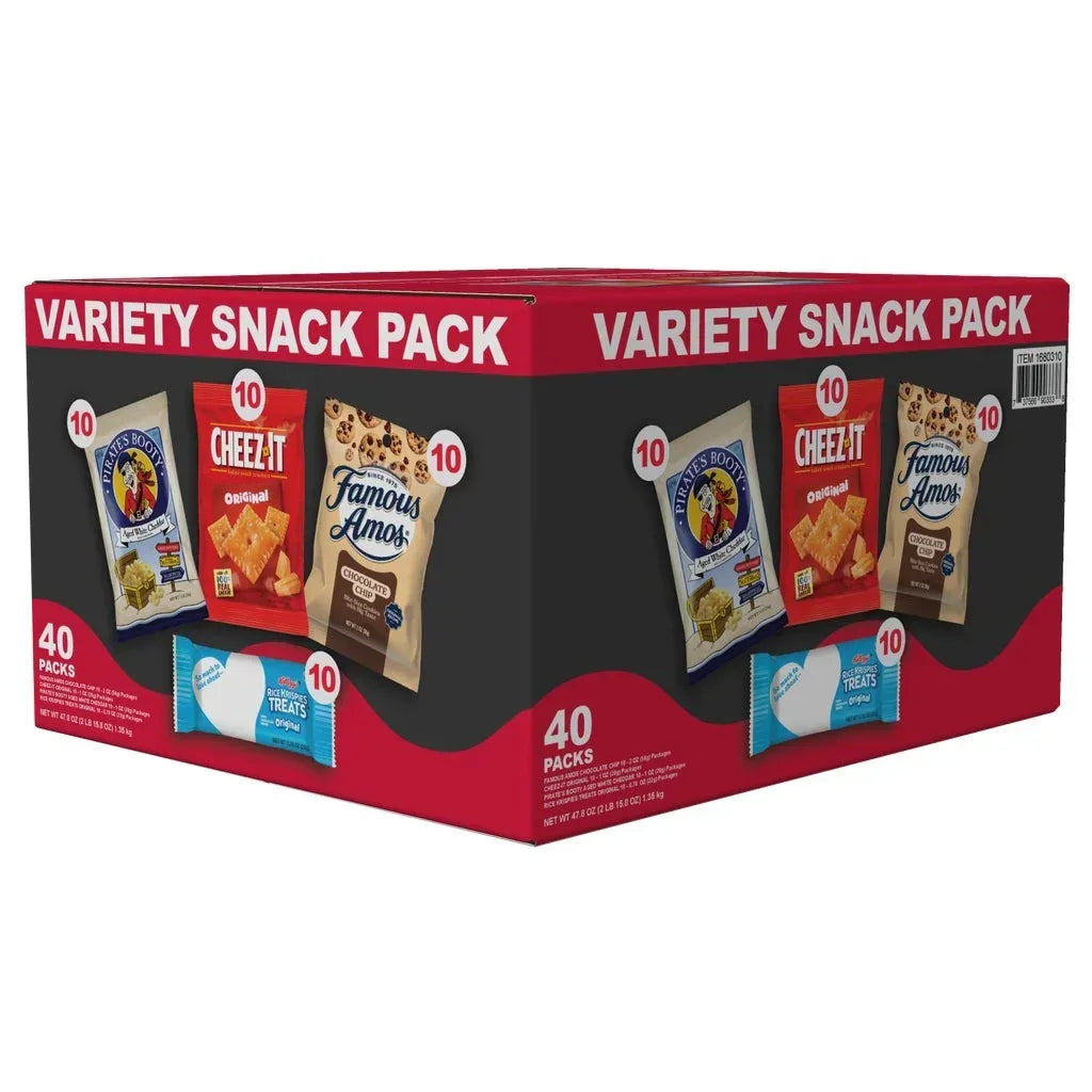 Variety Snack Pack, 40-count– Brands For Less USA