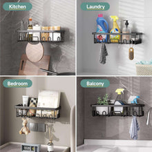 VekenShowerCaddy6-Pack-AdvancedRustproofDesign-NoDrillingAdhesiveShelves-RackwithSoapHolder-Larg_4793_3 - Brands For Less USA