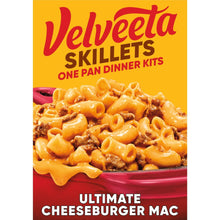 Velveeta Skillets Ultimate Cheeseburger Mac One Pan Dinner Kit, 12.8 oz Box