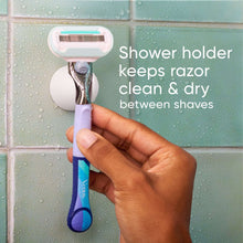 Venus Manual Razor, Summer Surf Extra Smooth Sensitive, 5 Blade Razor, Handle + 2 Refills