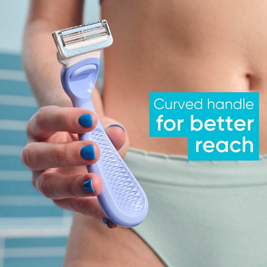 Venus for Pubic Hair & Skin, Intimate Razor for Women Razor Blade Refi ...