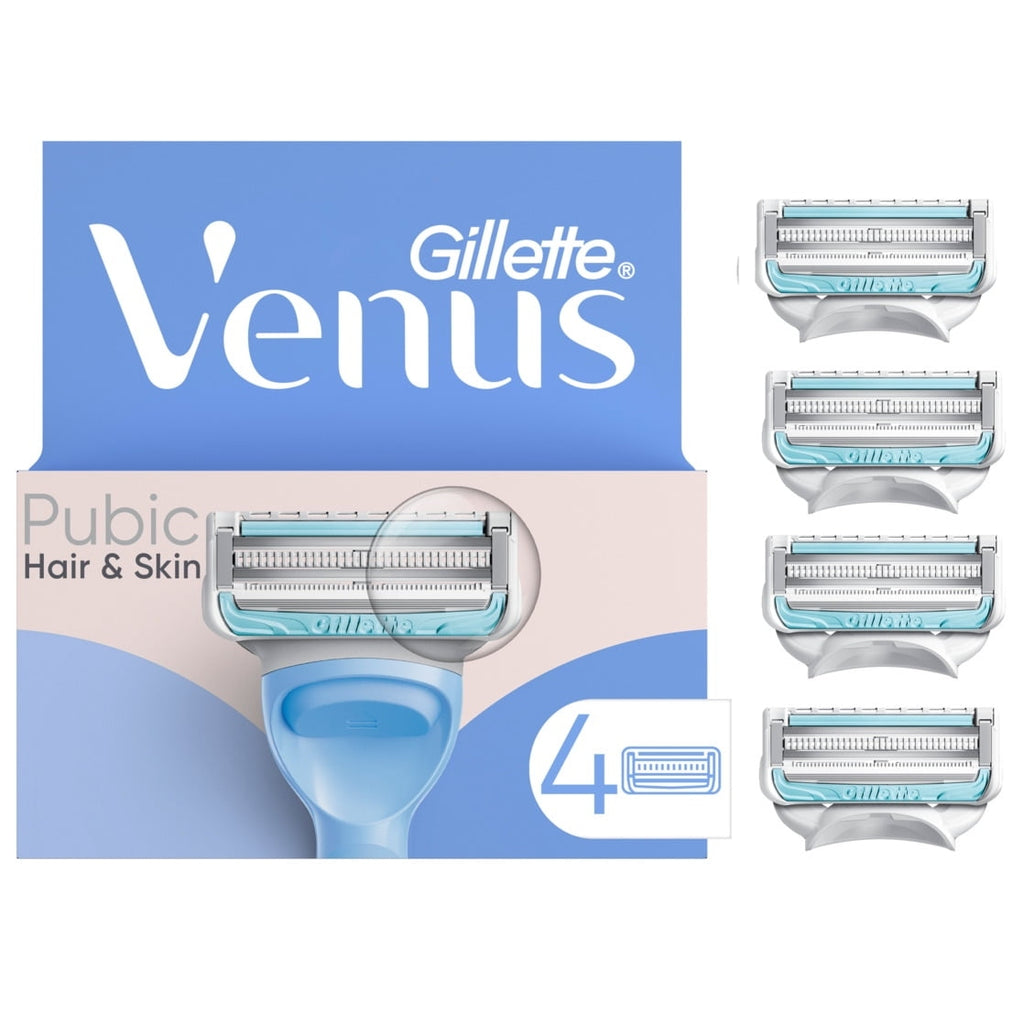 Venus for Pubic Hair & Skin, Intimate Razor for Women Razor Blade Refi ...