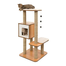 VesperHighBaseCatTree-Walnut - Brands For Less USA
