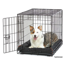 Vibrant-Life-Wire-Dog-Crate-Single-Door-Divider-and-Leak-Proof-Tray-Metal-Foldable-Durable-Black_3333_14 - Brands For Less USA