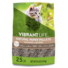 VibrantLifeNaturalPaperPelletsCatLitter-Unscented-25lbBag-_1 - Brands For Less USA