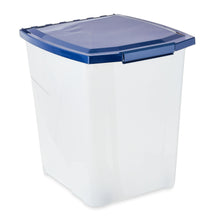 VibrantLifeWheeled1-PieceDogFoodStoragePailwithPetFoodStorageContainer_Clear_25lbCapacity_1Pack - Brands For Less USA