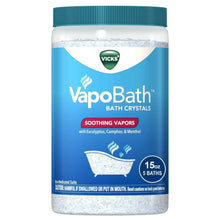 Vicks VapoBath Crystals Non-Medicated Bath Salts with Vicks Vapors, Aromatherapy, 15 oz - Brands For Less USA