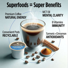 VitaCup Medium-Dark Roast Single Serve Coffee Pods, Genius Blend 60 ct.