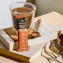 VitaCup Shroom Fuel Mushroom Based Coffee Alternative Packets, 2-pack, Total 48 Counts - Brands For Less USA