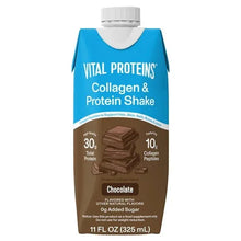 Vital Proteins 10g Collagen and 30g Total Protein Shake, Chocolate, 11 fl oz, 18-pack - Brands For Less USA