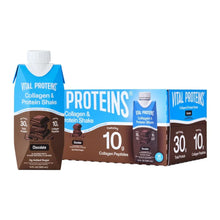 Vital Proteins 10g Collagen and 30g Total Protein Shake, Chocolate, 11 fl oz, 18-pack - Brands For Less USA