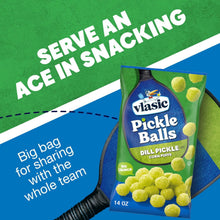 Vlasic Pickle Balls Dill Pickle Flavored Corn Puffs, 14 oz. (PACK OF 3 )