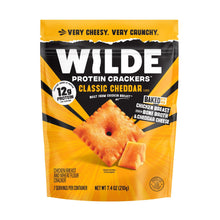WILDE Protein Crackers Classic Cheddar, 7.4 oz. (PACK OF 3 )