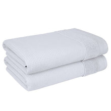 Waffle Bath Towel, 2-piece Set
