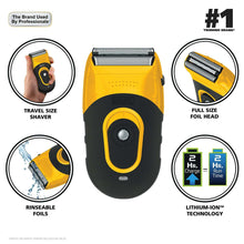 WahlLifeProofShaver-RechargeableLithiumIon-CompactFlexFoilShaver-USBConvenience-Men-Yellow-30236816-_3 - Brands For Less USA