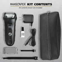 WahlManscaperShaver_LithiumIonRechargeable_WaterproofWetDryFlexHypoallergenicFoils_forMen_707410 - Brands For Less USA