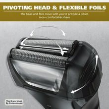 WahlManscaperShaver_LithiumIonRechargeable_WaterproofWetDryFlexHypoallergenicFoils_forMen_70745 - Brands For Less USA