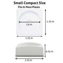 Wall Nanny Mini 4-Pack Baby Gate Wall Protectors, White – Small Wall Savers for Pet, Dog & Child Safety Gates