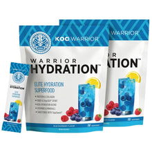 Warrior Hydration and Superfood Beverage, 2 Pack (30 Total Servings)