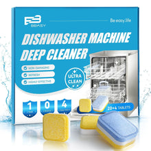 Beasy Dishwasher Cleaner Tablets - Powerful Descaler Pods to Remove Hard Water Buildup, Grease & Food Residue - 24 Tablets - Brands For Less USA