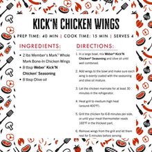Weber Kick'N Chicken Seasoning, 22 oz.
