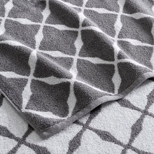 WelHome Jacquard Bath Towels, 2-pack
