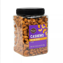 Wellsley Farms Butter Toffee Flavored Cashews, 37 oz.