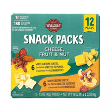 WellsleyFarmsCheeseFruit_NutSnackPacks_12pk. - Brands For Less USA