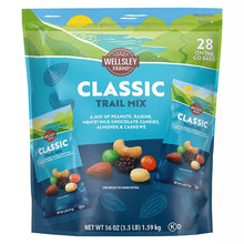 Wellsley Farms Classic Trail Mix, Multi-Pack Snack Packs, 28 ct./2 oz.