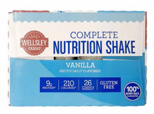 Wellsley Farms Complete Adult Nutrition Shake Vanilla, 9g Protein, 24 ct./8 oz.