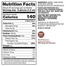 WellsleyFarmsDriedMango_30oz.1 - Brands For Less USA