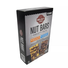 Wellsley Farms Nut Bar Variety Pack, 6-8g Protein, 18 pk.