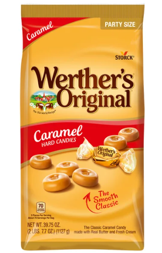 Werther's Original Hard Candy, Caramel, 39.75 oz