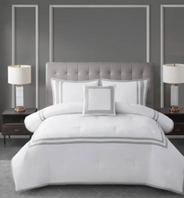 West Park Hotel Border 4-piece Comforter Set