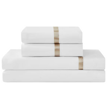 West Park Hotel Ribbon Hem 4-piece Sheet Set