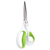 Westcott Carbo Titanium 8 Inch Straight Office Scissors, White, 1-Count
