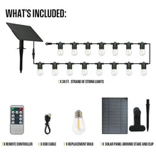 Westinghouse36_SolarPoweredLEDVintageWhiteStringLightSet_15BulbswithRemoteContro1l - Brands For Less USA