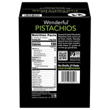 Wonderful Salted & Roasted Pistachios, No Shells, 0.75 oz., 21 pk.