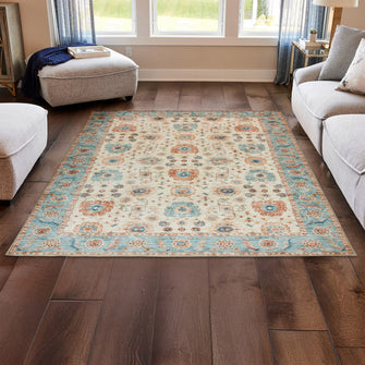 Wyatt & Ash Washable Indoor Area Rug, Dalileh 7'10" x 10'