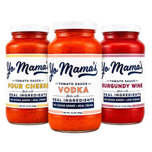 Yo Mama's Variety Pasta Sauce, 3-pack