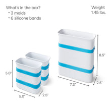 YouCopia Freezer Food Block Maker, 3-Piece Set