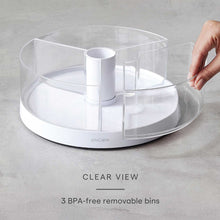 YouCopia Lazy Susan Turntable with Removable Bins, 2-Pack