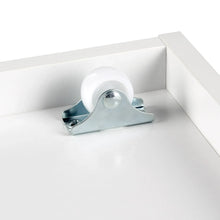 Your Zone Kids Toy Storage Cabinet with Three Rolling Bins, White Finish - Brands For Less USA