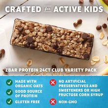 ZBar Gluten Free Protein Snack Bar, Variety Pack, 24 pk.