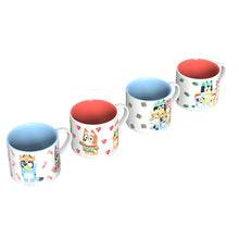 Zak Designs 15oz 4pk Ceramic Holiday Mugs in Gift Box