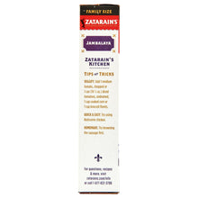 Zatarain's No Artificial Flavors Gluten Free Family Size Jambalaya Rice Dinner Mix, 12.0 oz Box